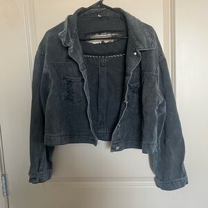 Rhinestone Jean jacket
